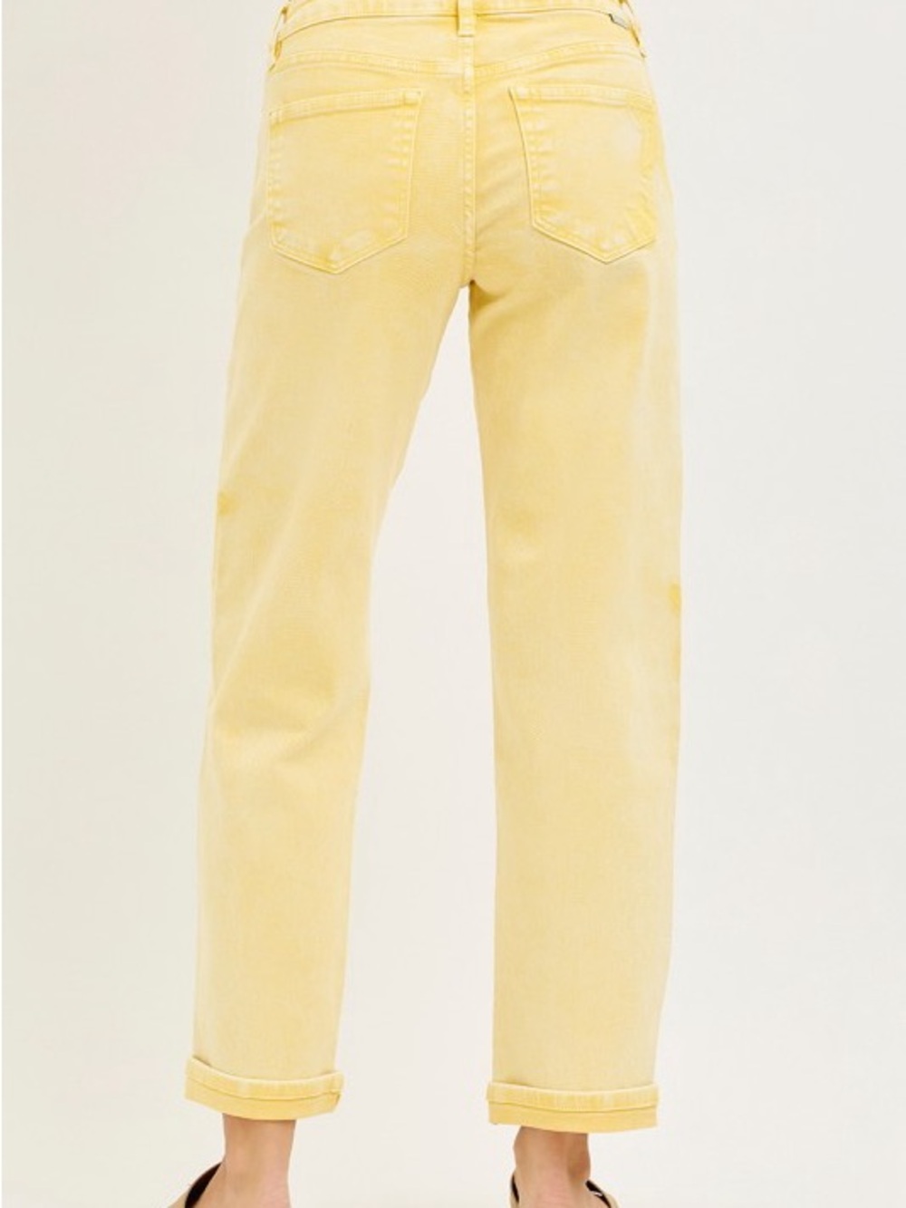 Risen High-Rise Straight Jeans - Picture 2 of 2